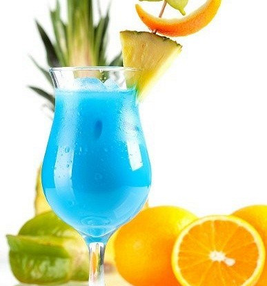 Напиток «Голубые Гавайи»